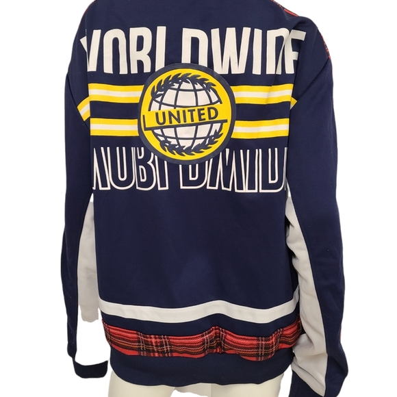 One Color One Nation Zippered Track Jacket - Picture 4 of 7